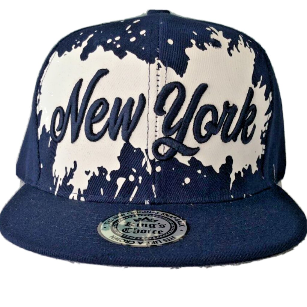 Kings Choice Usa Snapback HatCap New York Raised Letter